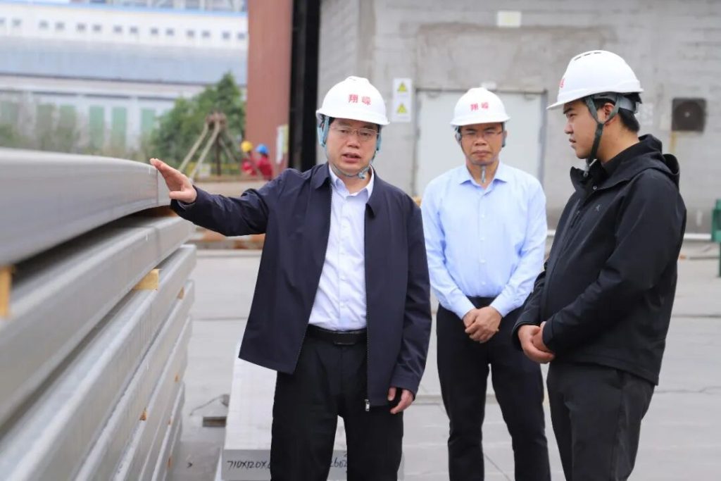 平果市委书记凌玉强开展工业企业复工复产情况调研
